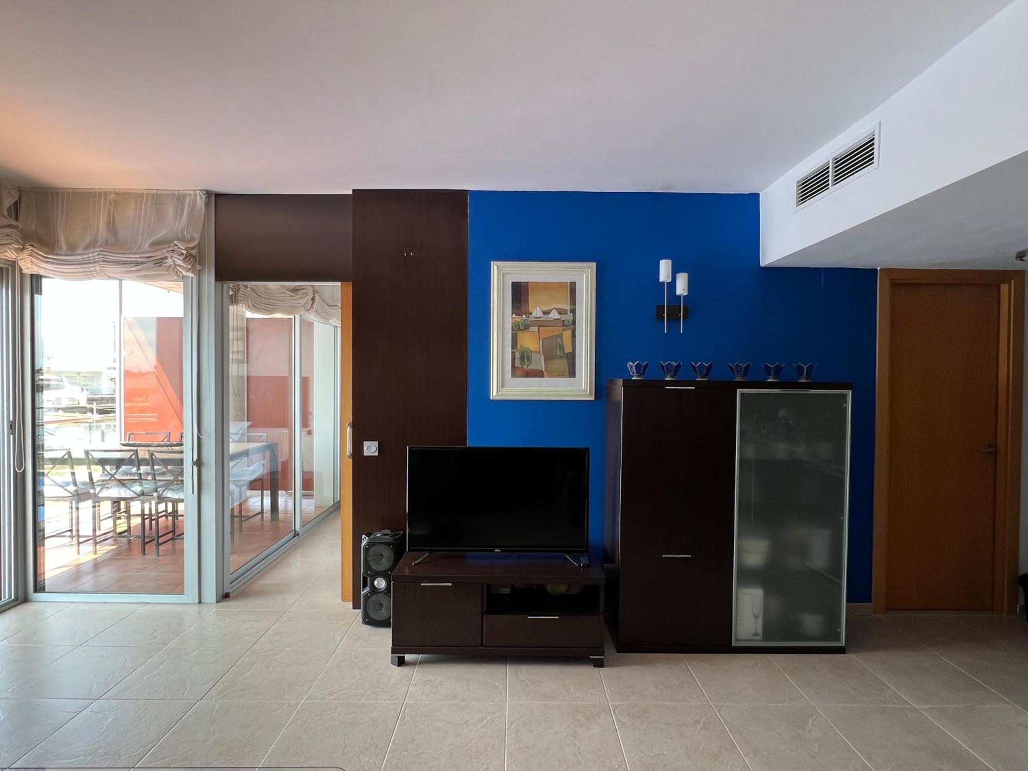 Blau Apartamento Frente A Los Canales Y Las Puestas De Sol De Roses Buitenkant foto